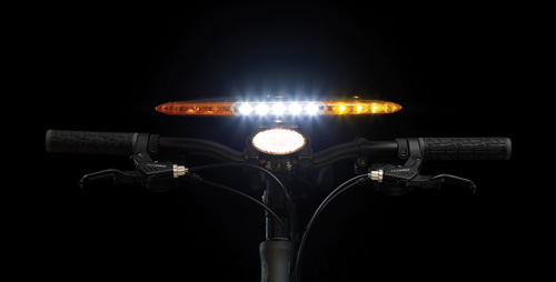 Fahrradbeleuchtung mit Blinker