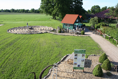 Steinlabyrinth des Melkhus Schröder in Deinstedt © Schröder