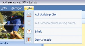 X-Tracks Hilfe