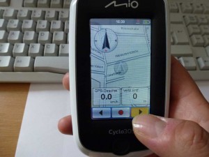 Bedienung Touchscreen