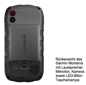 Heckansicht Garmin Monterra comp