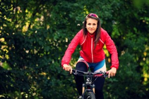 auf dem bike
