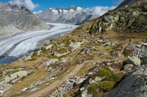 trail gletscher