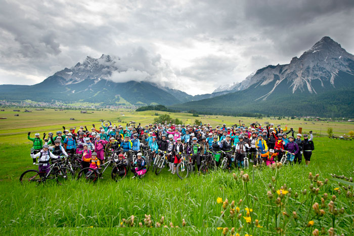 mountainbike womans camp