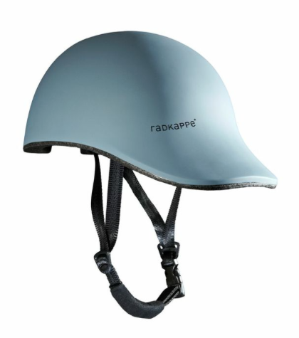 radkappe 1st edition – erster frisur-freundlicher Fahrradhelm?