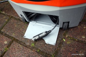Praktischer Anschluss für Zigarettenanzünder im Auto