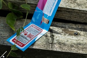 Das verpackte Label