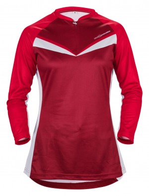 Sweet_Protection_SS15_womens_wheel_jersey-maroon_red-front