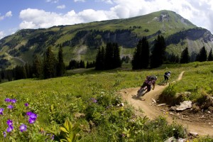 Downhill Mountain Biking in Avoriaz, France