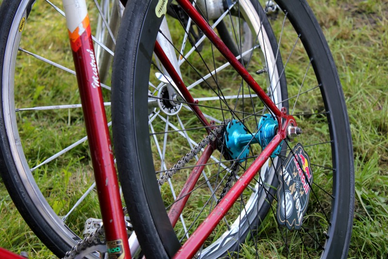 Für Radbegeisterte gabs eine Menge an schönen Bikes zu bewundern