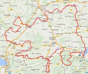 Die komplette Radrunde Allgäu