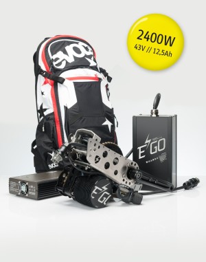 Unser für das Tyee gewählter Motor mit 2400 Watt © Ego-Kits