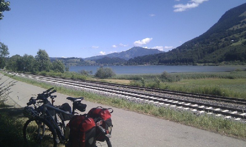 Rast am großen Alpsee