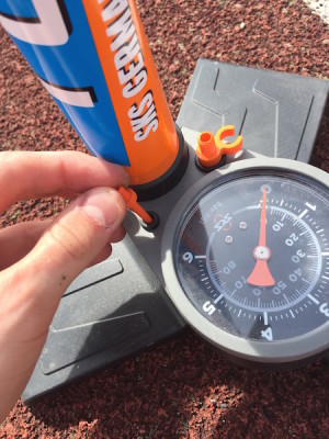 SKS Twentyniner Adapter verstaut
