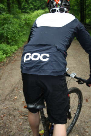 Bike POC Softshell Backview