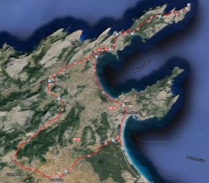 Route zum Cap Formentor <sup>*</sup> 