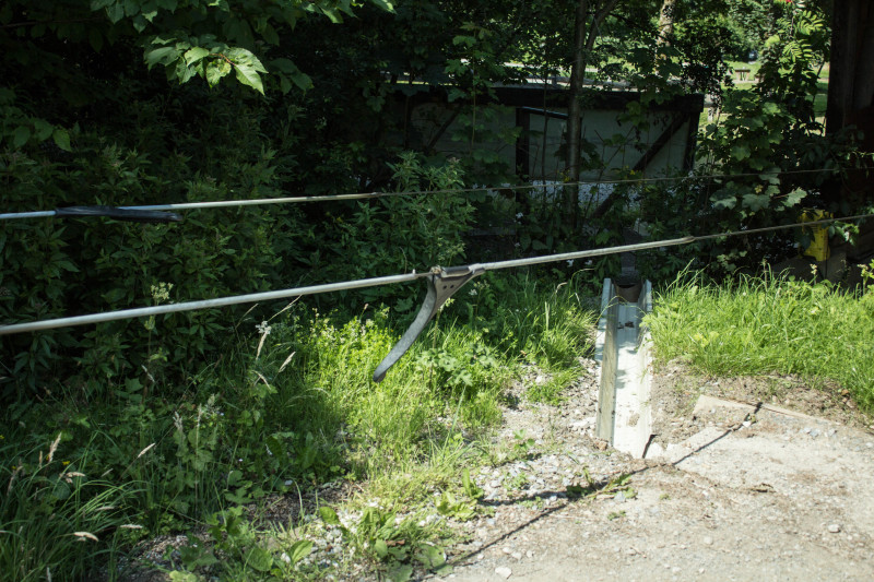 Tückisch - Das etwas in die Jahre gekommene Liftsystem in Warstein.