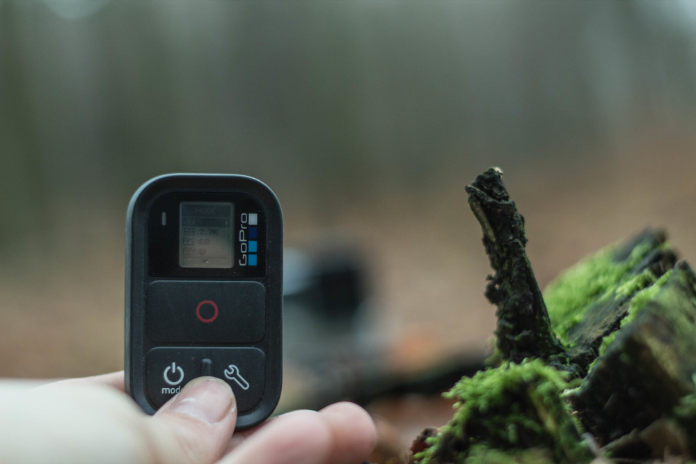 Umfangreiche Einstellung der Kamera über den Remote
