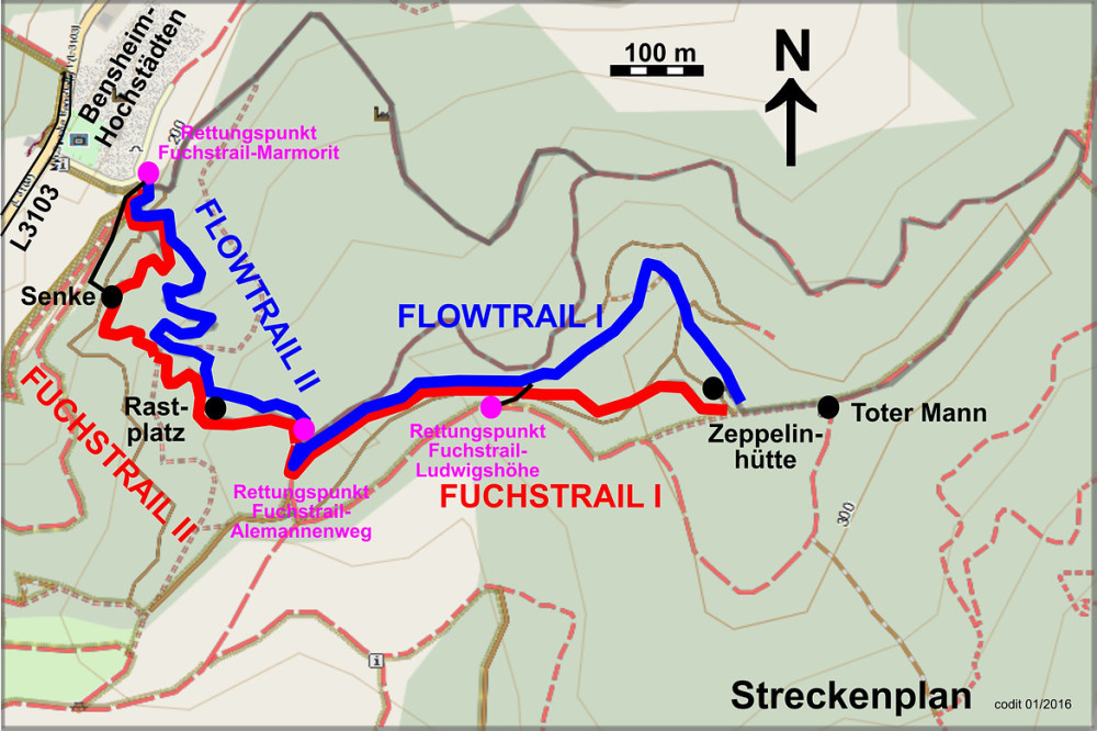 Streckenplan