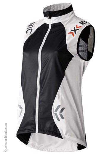 Spherewind whiteblack; Front | Quelle: x-bionic.com