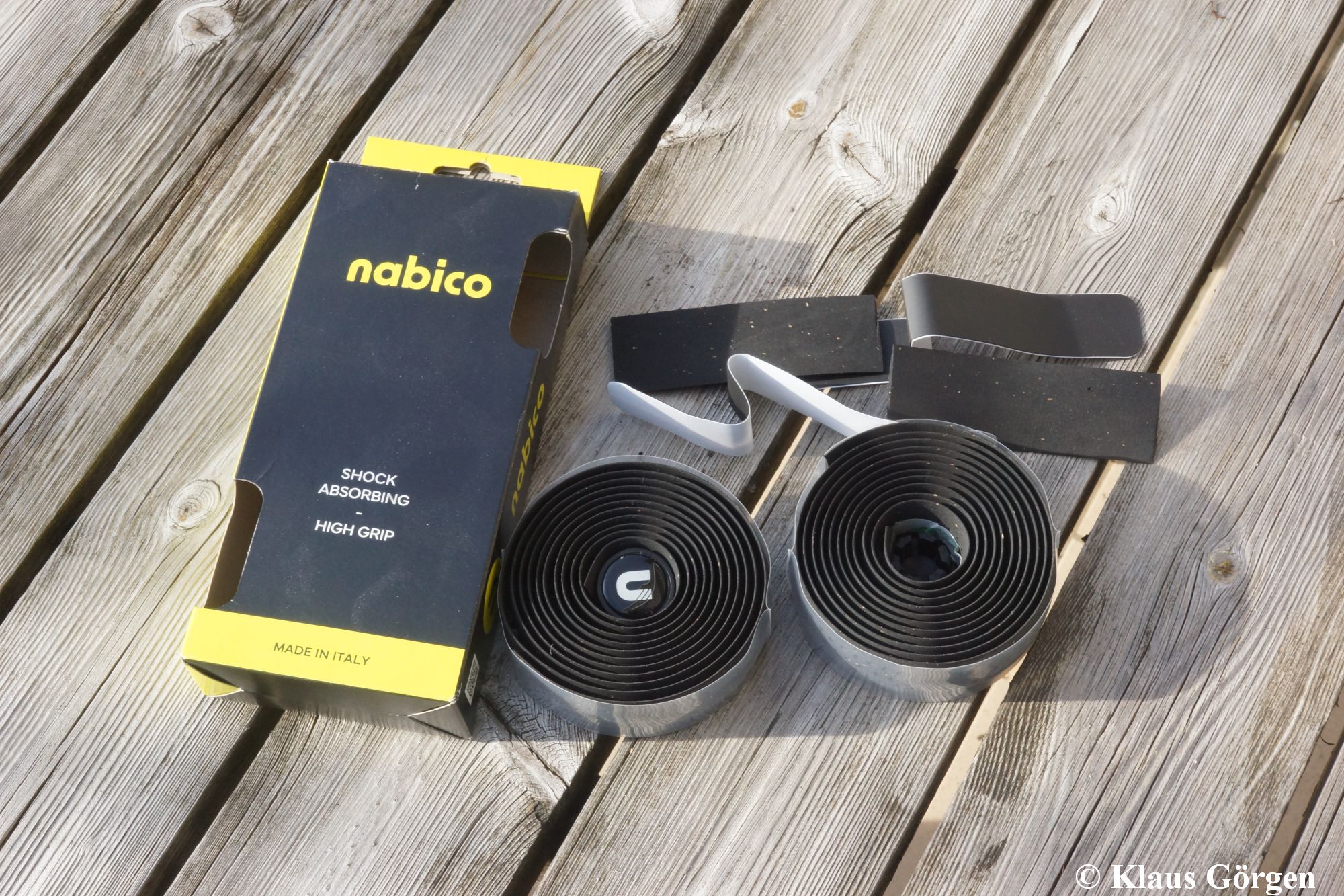 Das neue nabico Lenkerband Gavia Cork Black - Perforated